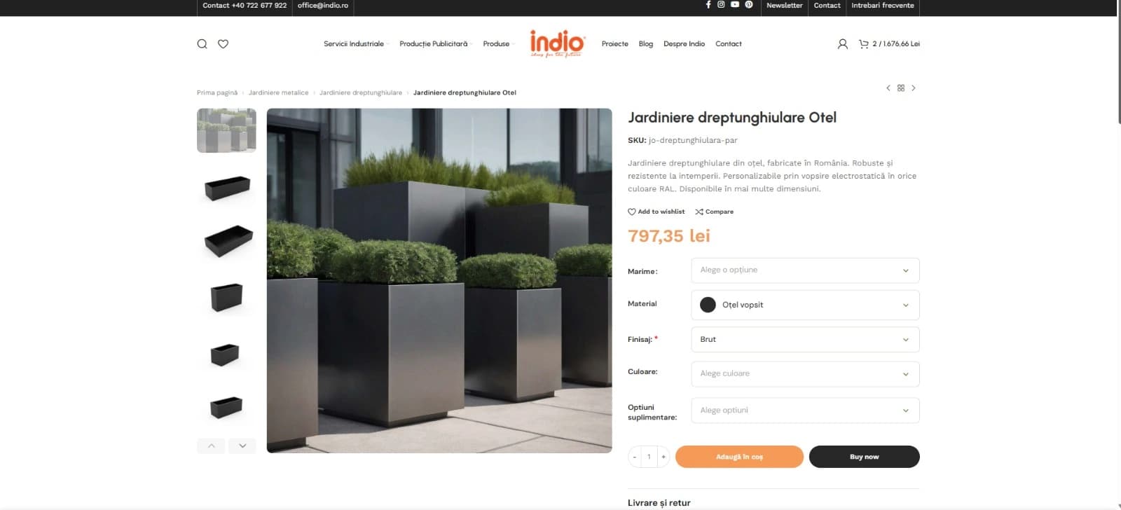 Indio.ro — captură 3