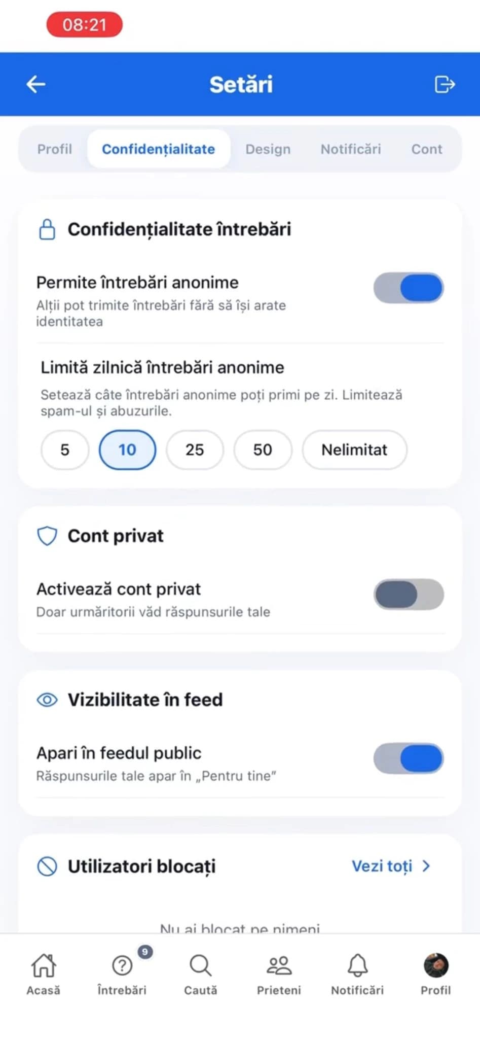 TypeIn — captură 5